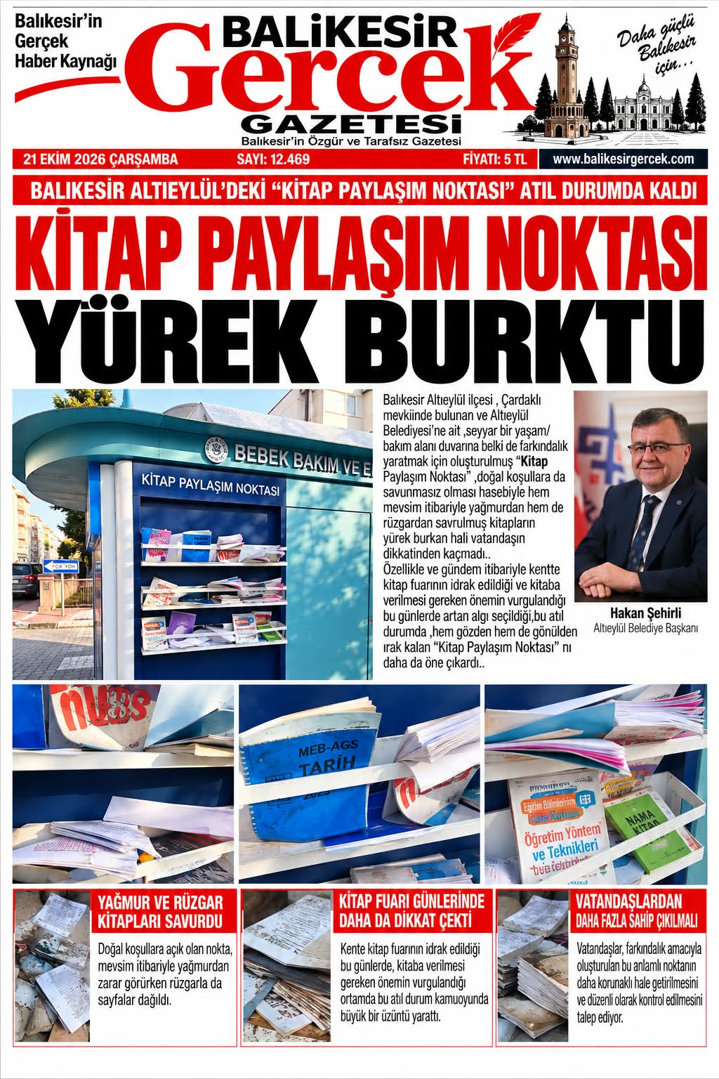 KİTAP PAYLAŞIM NOKTASI YÜREK BURKTU